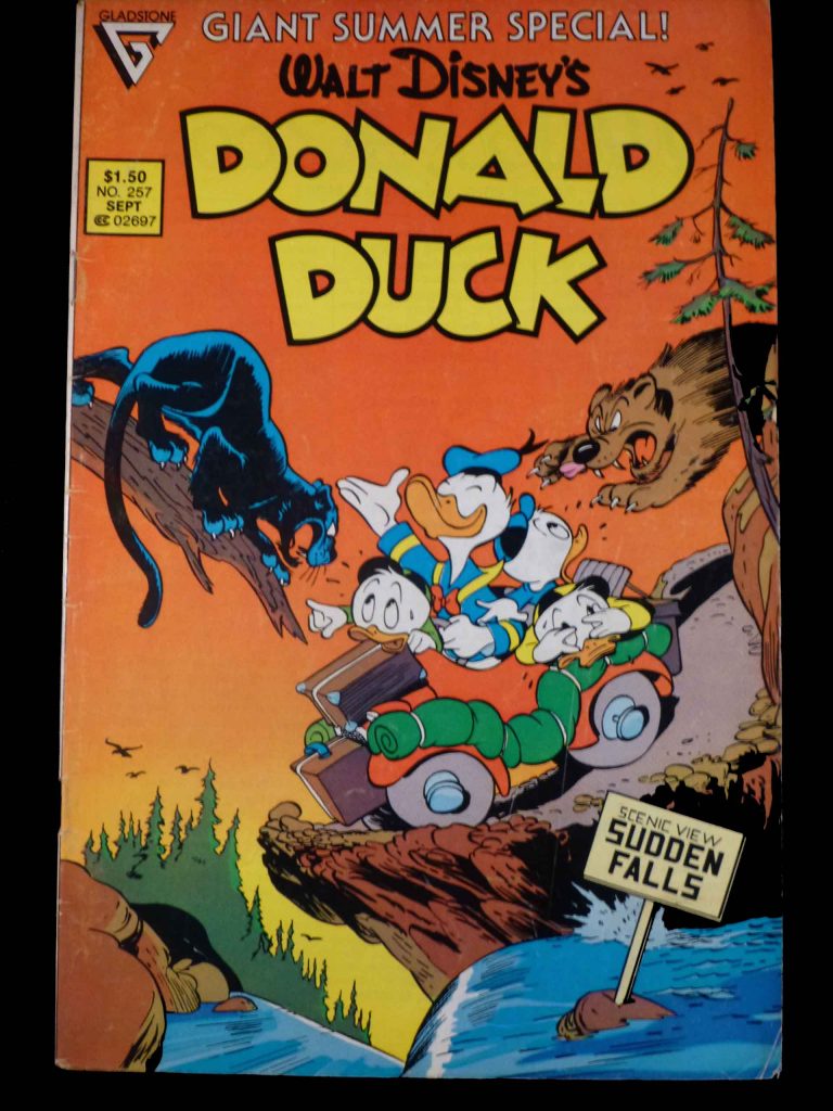 Donald Duck 257b Giant Ozzie Comics 4607