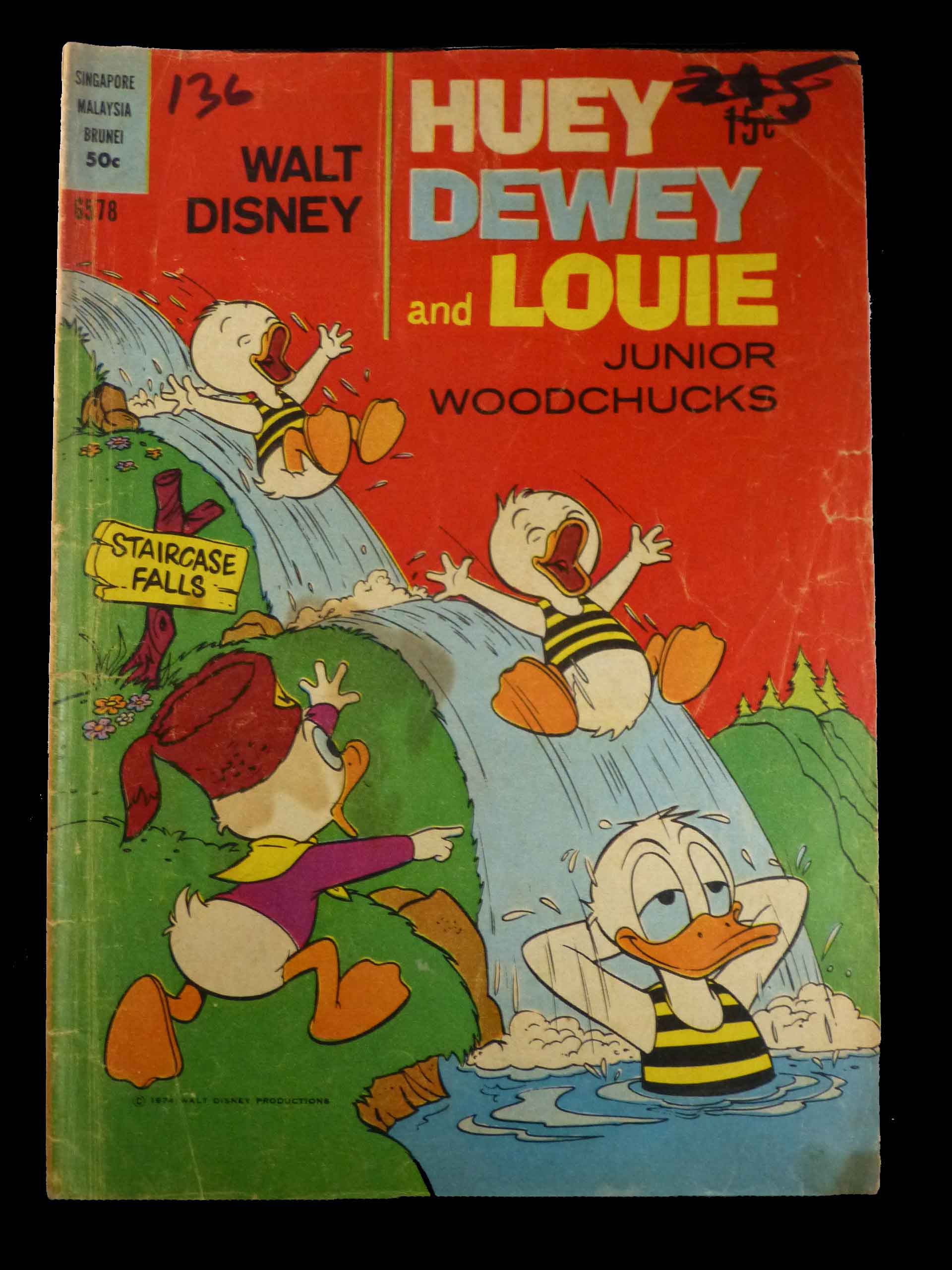 G578a Huey Dewey And Louie 1974 Ozzie Comics