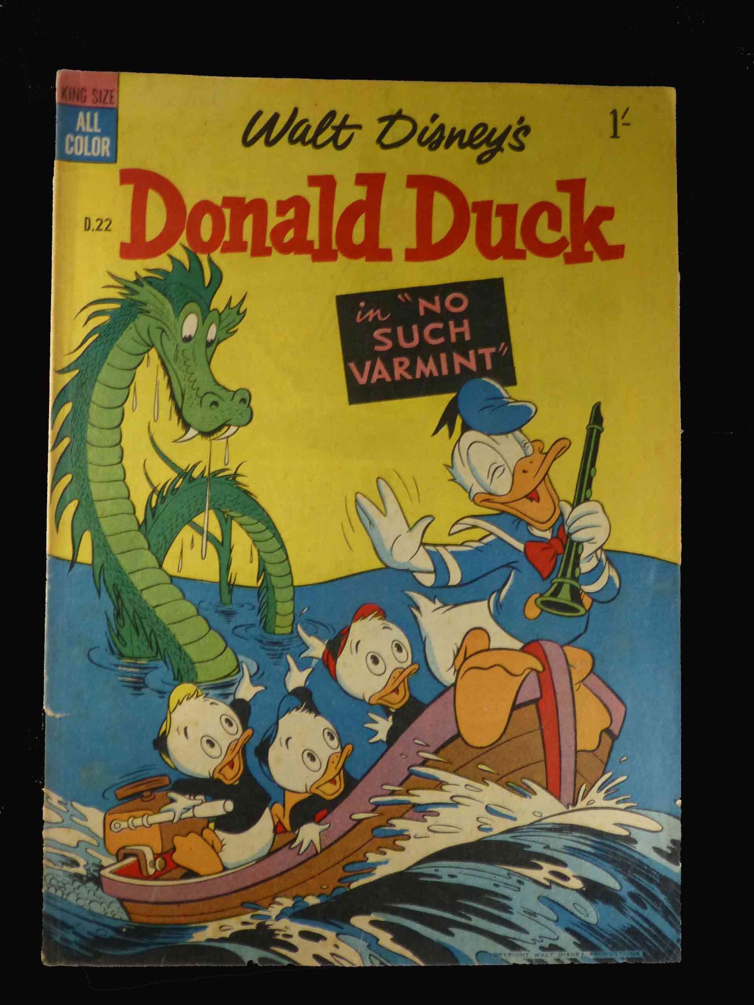 D A Donald Duck Ozzie Comics