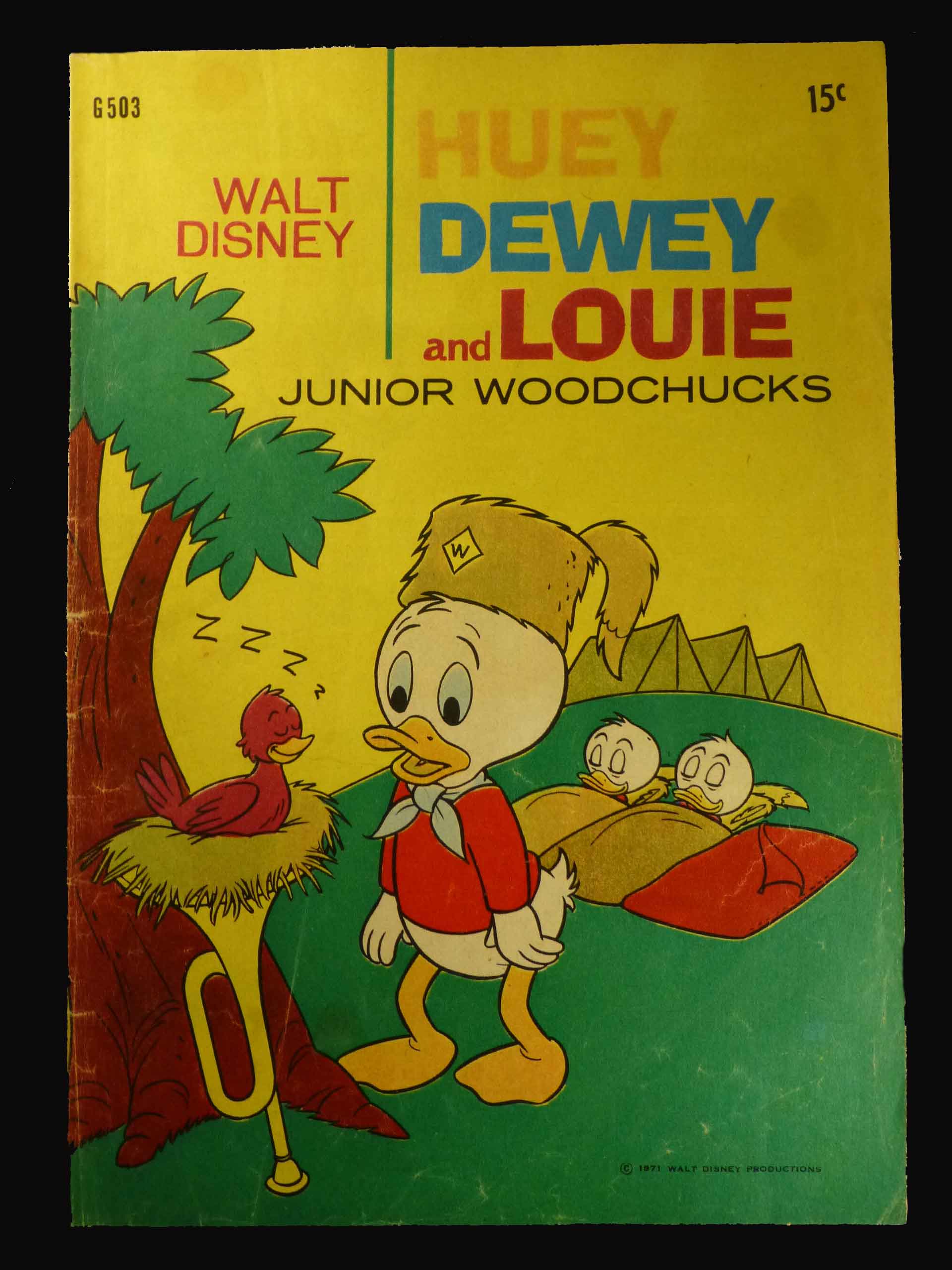 G503a Huey Dewey And Louie 1971 Ozzie Comics